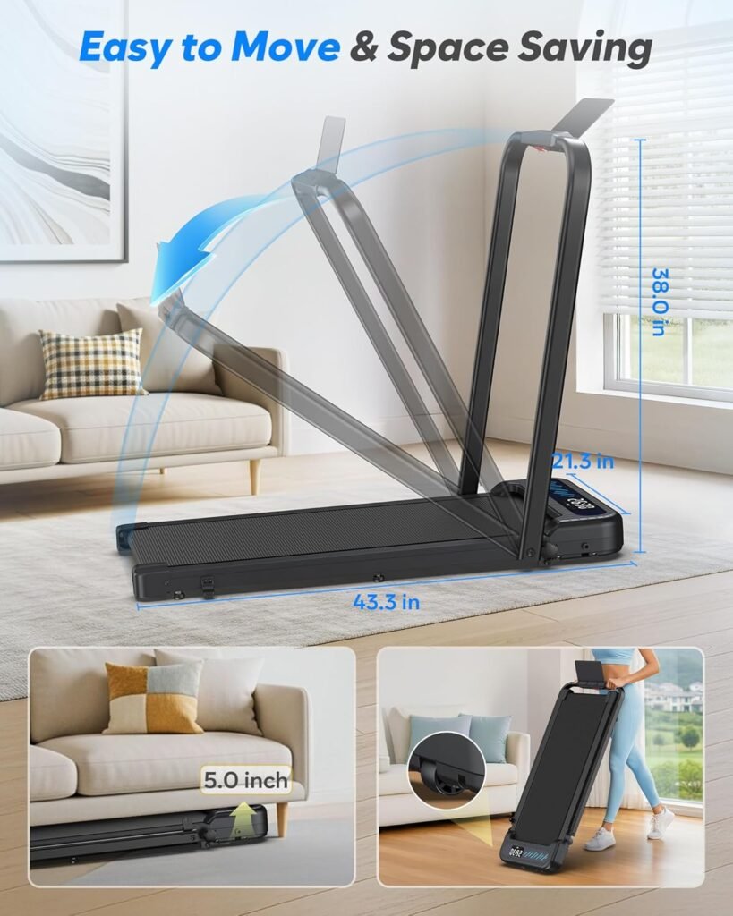 Cardirun compact treadmill
