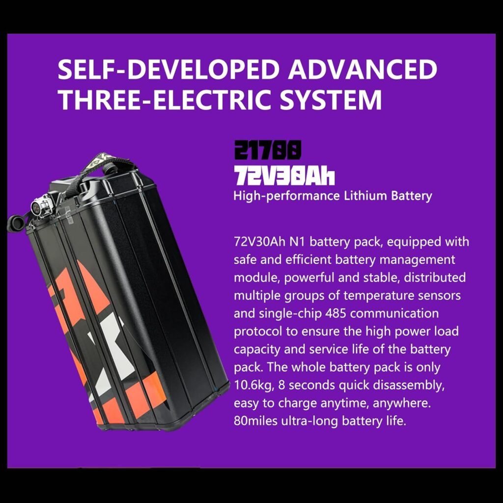 Natkie N1 Electric Motorcycle Bike Battery Pack